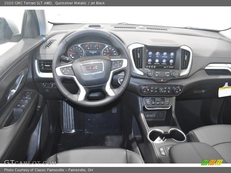 Quicksilver Metallic / Jet Black 2020 GMC Terrain SLT AWD