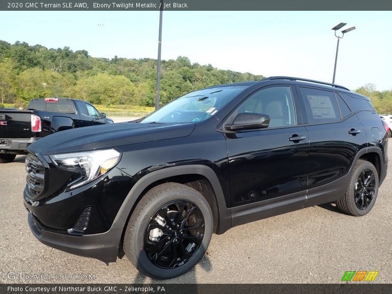 Ebony Twilight Metallic / Jet Black 2020 GMC Terrain SLE AWD