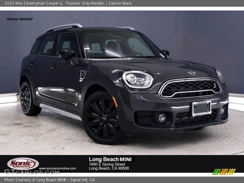 Thunder Gray Metallic / Carbon Black 2020 Mini Countryman Cooper S