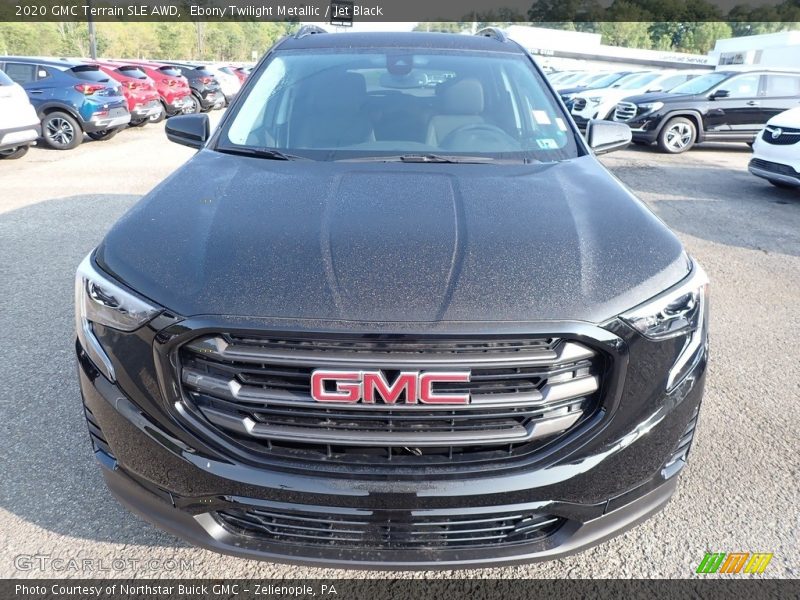 Ebony Twilight Metallic / Jet Black 2020 GMC Terrain SLE AWD