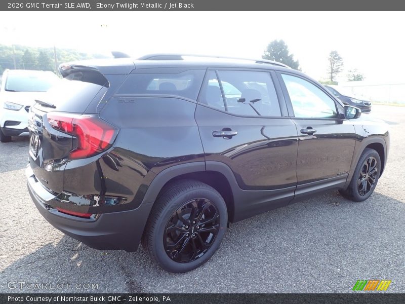 Ebony Twilight Metallic / Jet Black 2020 GMC Terrain SLE AWD