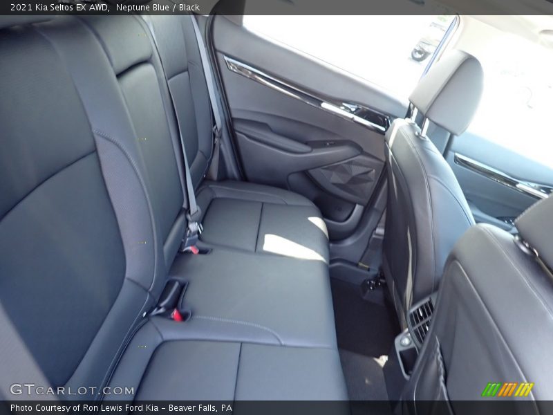 Neptune Blue / Black 2021 Kia Seltos EX AWD