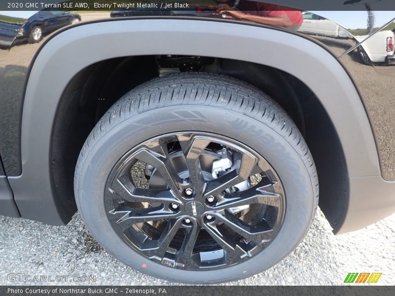 Ebony Twilight Metallic / Jet Black 2020 GMC Terrain SLE AWD
