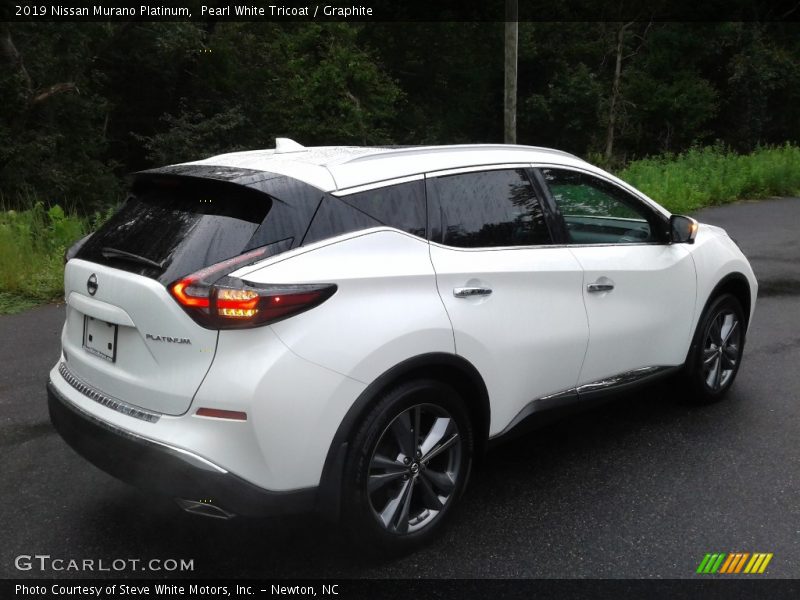 Pearl White Tricoat / Graphite 2019 Nissan Murano Platinum