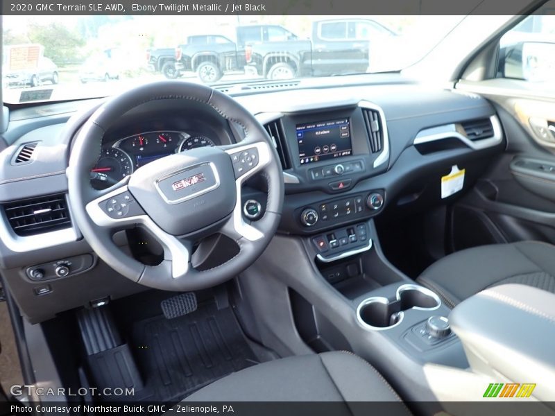 Ebony Twilight Metallic / Jet Black 2020 GMC Terrain SLE AWD