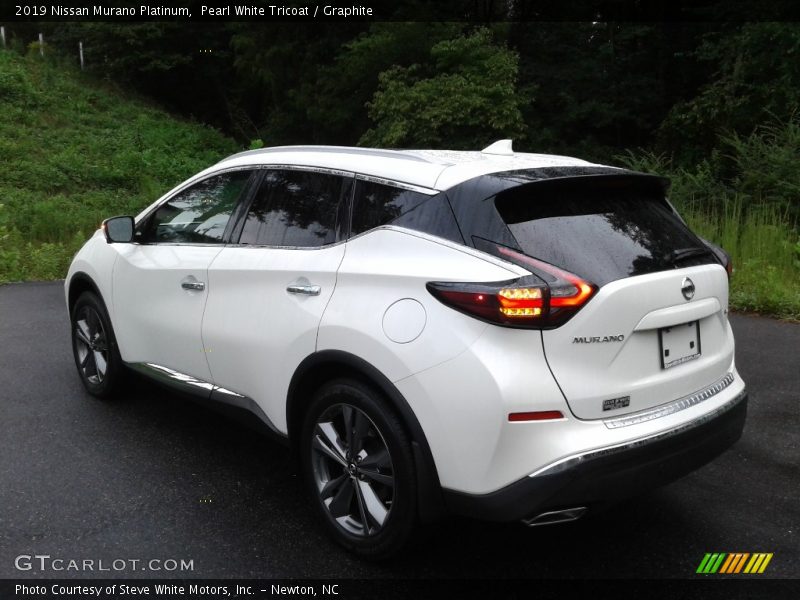 Pearl White Tricoat / Graphite 2019 Nissan Murano Platinum