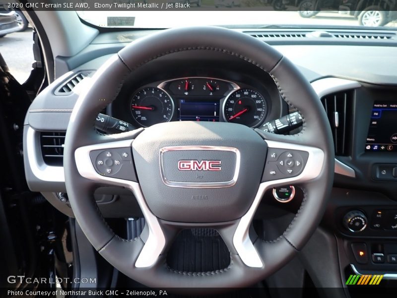 Ebony Twilight Metallic / Jet Black 2020 GMC Terrain SLE AWD