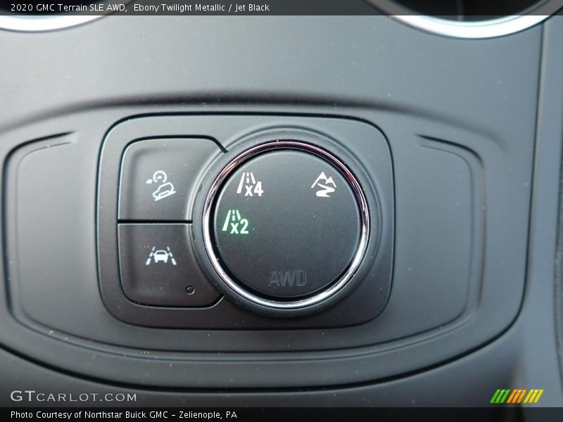 Ebony Twilight Metallic / Jet Black 2020 GMC Terrain SLE AWD