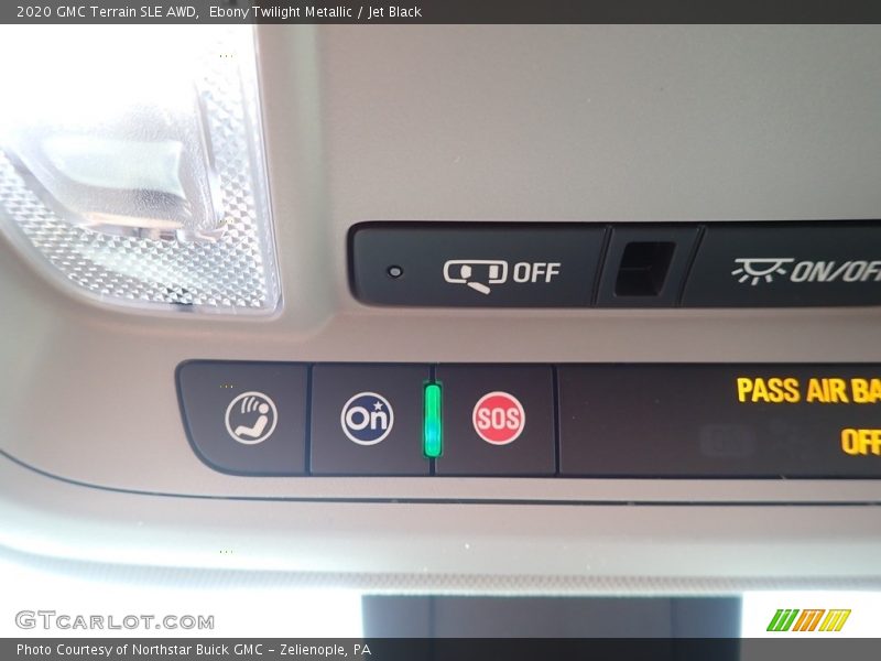Ebony Twilight Metallic / Jet Black 2020 GMC Terrain SLE AWD