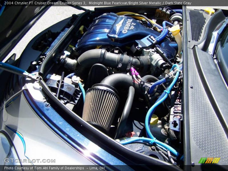 Midnight Blue Pearlcoat/Bright Silver Metallic / Dark Slate Gray 2004 Chrysler PT Cruiser Dream Cruiser Series 3