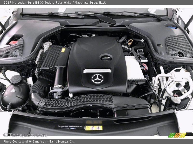 Polar White / Macchiato Beige/Black 2017 Mercedes-Benz E 300 Sedan