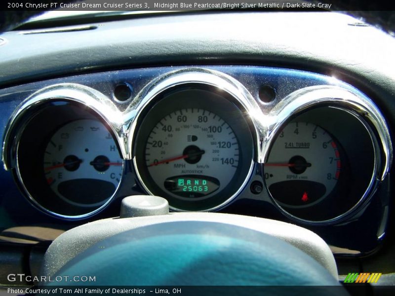 Midnight Blue Pearlcoat/Bright Silver Metallic / Dark Slate Gray 2004 Chrysler PT Cruiser Dream Cruiser Series 3