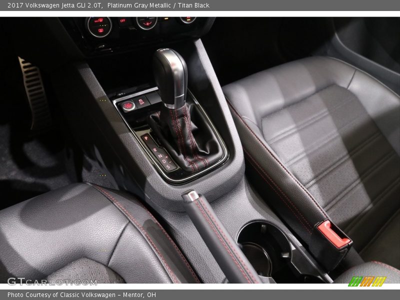 Platinum Gray Metallic / Titan Black 2017 Volkswagen Jetta GLI 2.0T