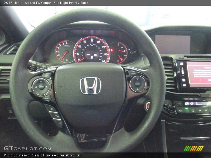 Still Night Pearl / Black 2017 Honda Accord EX Coupe