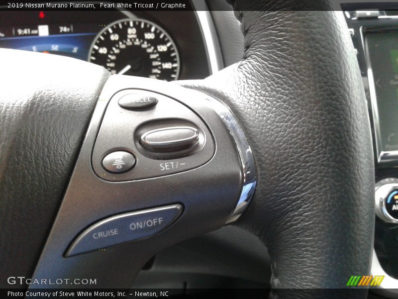  2019 Murano Platinum Steering Wheel