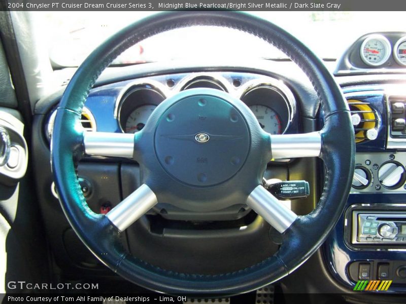 Midnight Blue Pearlcoat/Bright Silver Metallic / Dark Slate Gray 2004 Chrysler PT Cruiser Dream Cruiser Series 3