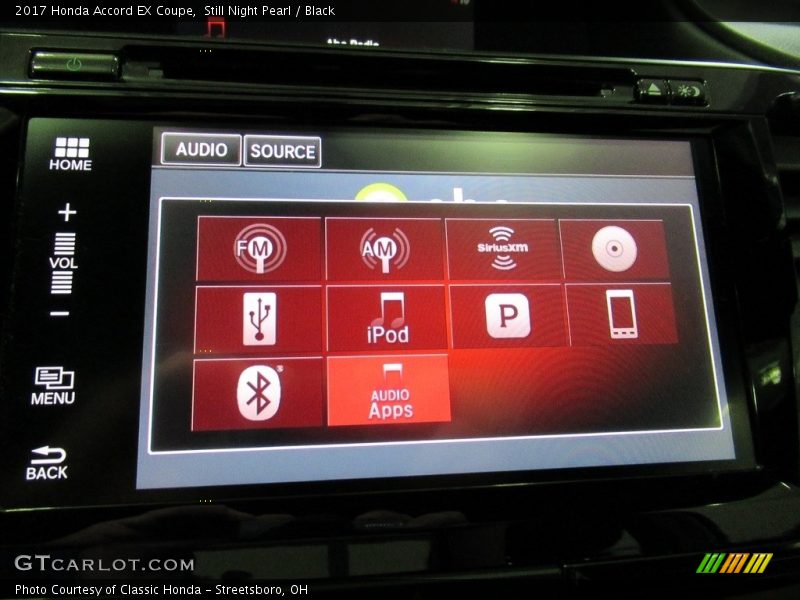 Still Night Pearl / Black 2017 Honda Accord EX Coupe