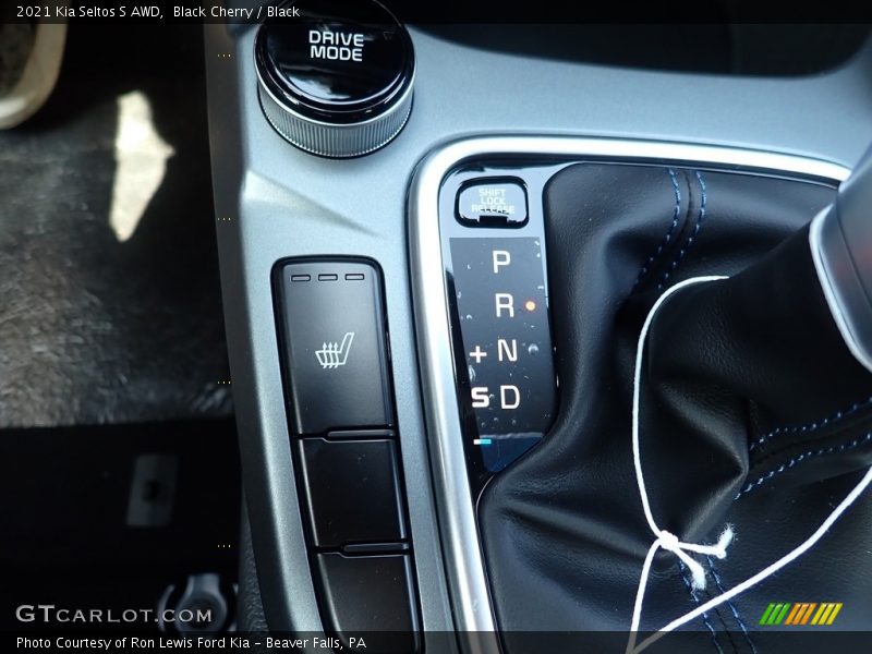 Black Cherry / Black 2021 Kia Seltos S AWD