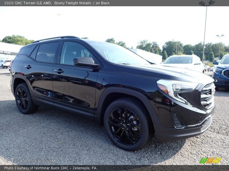 Ebony Twilight Metallic / Jet Black 2020 GMC Terrain SLE AWD