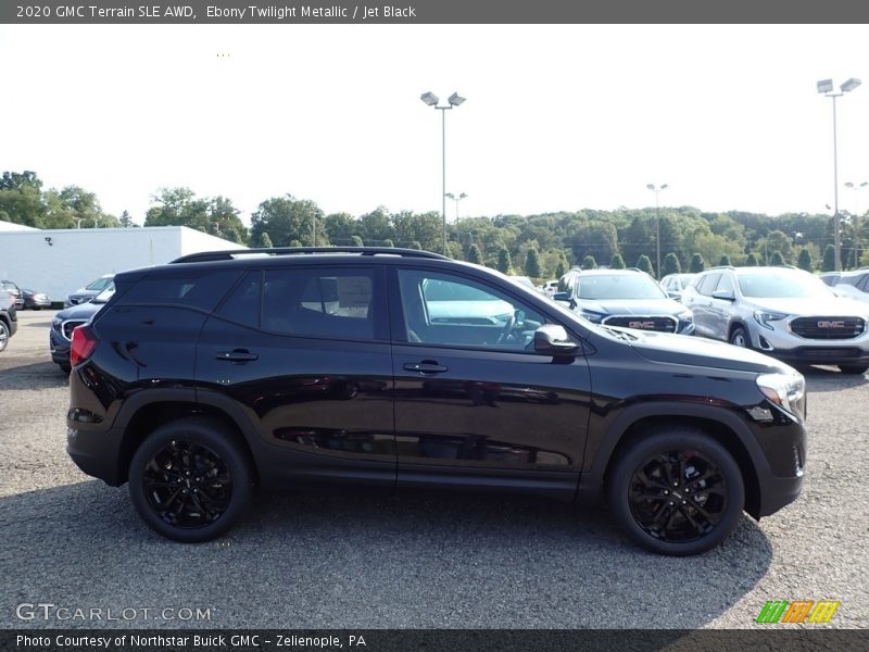 Ebony Twilight Metallic / Jet Black 2020 GMC Terrain SLE AWD