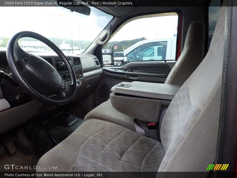 Front Seat of 2000 F350 Super Duty XL Regular Cab 4x4