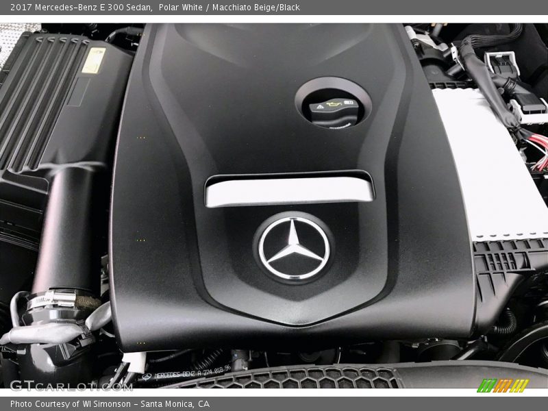 Polar White / Macchiato Beige/Black 2017 Mercedes-Benz E 300 Sedan