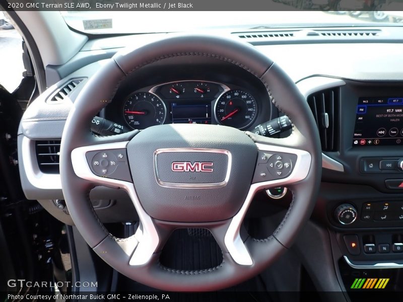 Ebony Twilight Metallic / Jet Black 2020 GMC Terrain SLE AWD