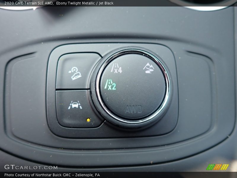 Ebony Twilight Metallic / Jet Black 2020 GMC Terrain SLE AWD