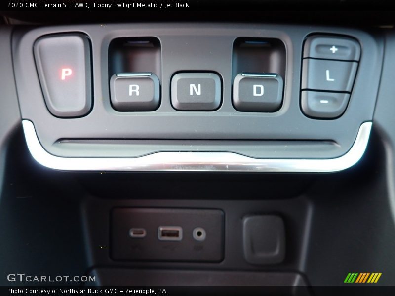 Ebony Twilight Metallic / Jet Black 2020 GMC Terrain SLE AWD