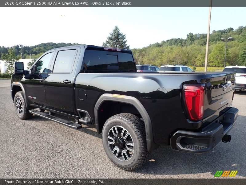 Onyx Black / Jet Black 2020 GMC Sierra 2500HD AT4 Crew Cab 4WD