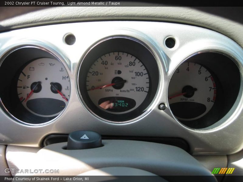 Light Almond Metallic / Taupe 2002 Chrysler PT Cruiser Touring