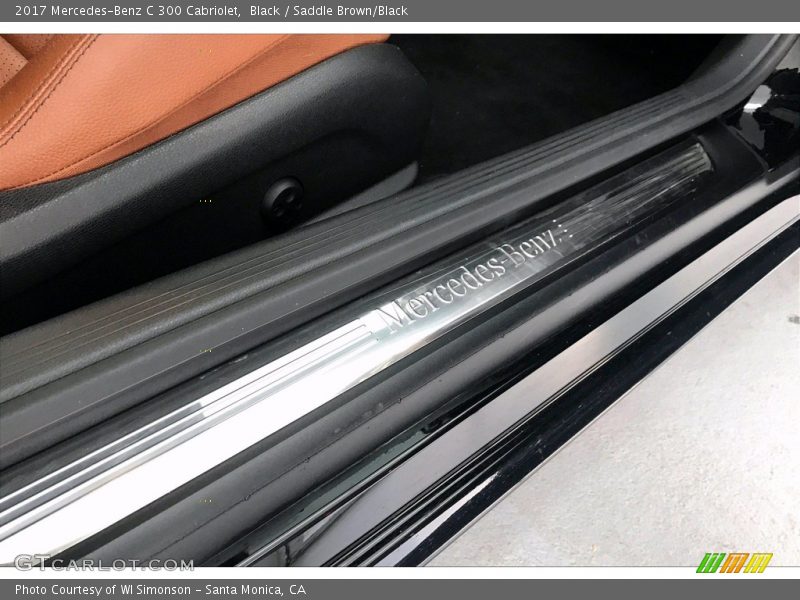 Black / Saddle Brown/Black 2017 Mercedes-Benz C 300 Cabriolet