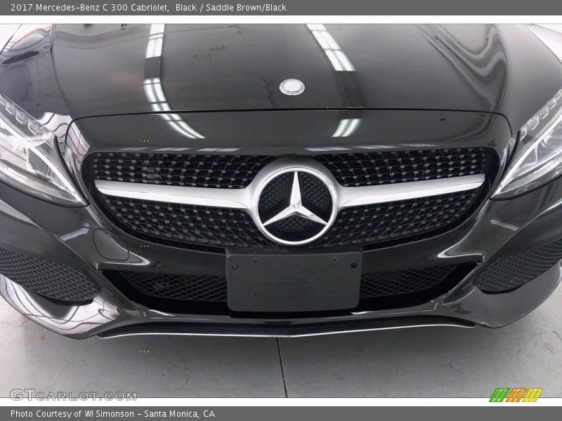 Black / Saddle Brown/Black 2017 Mercedes-Benz C 300 Cabriolet