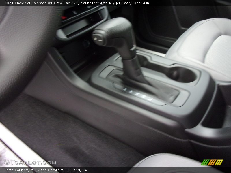 Satin Steel Metallic / Jet Black/­Dark Ash 2021 Chevrolet Colorado WT Crew Cab 4x4