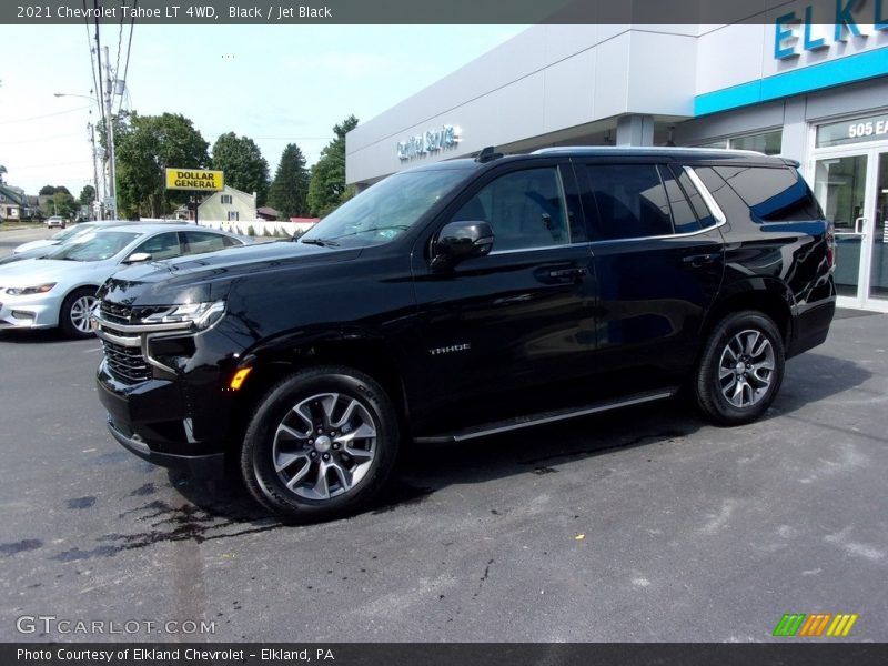 Black / Jet Black 2021 Chevrolet Tahoe LT 4WD