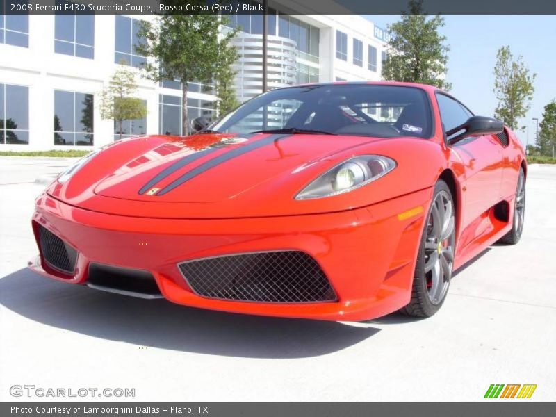 Rosso Corsa (Red) / Black 2008 Ferrari F430 Scuderia Coupe