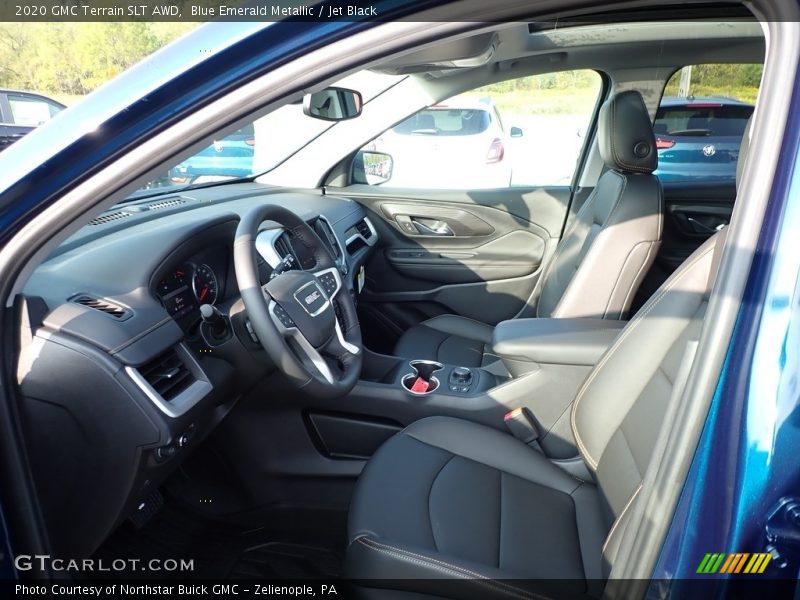 Blue Emerald Metallic / Jet Black 2020 GMC Terrain SLT AWD