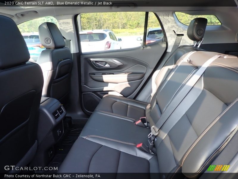 Blue Emerald Metallic / Jet Black 2020 GMC Terrain SLT AWD