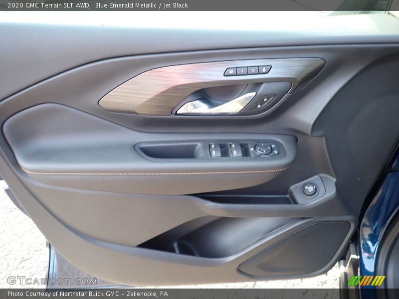 Blue Emerald Metallic / Jet Black 2020 GMC Terrain SLT AWD
