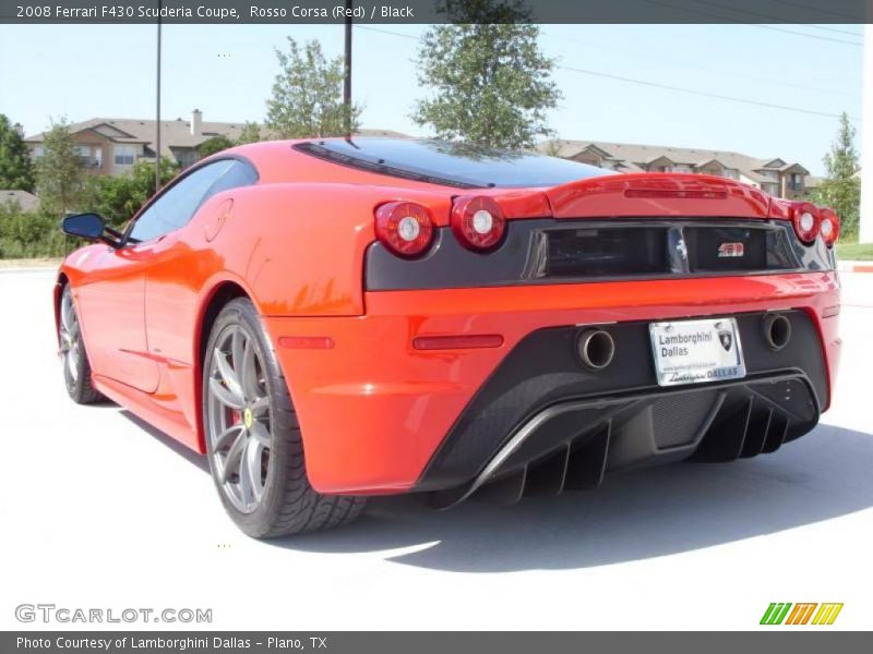 Rosso Corsa (Red) / Black 2008 Ferrari F430 Scuderia Coupe