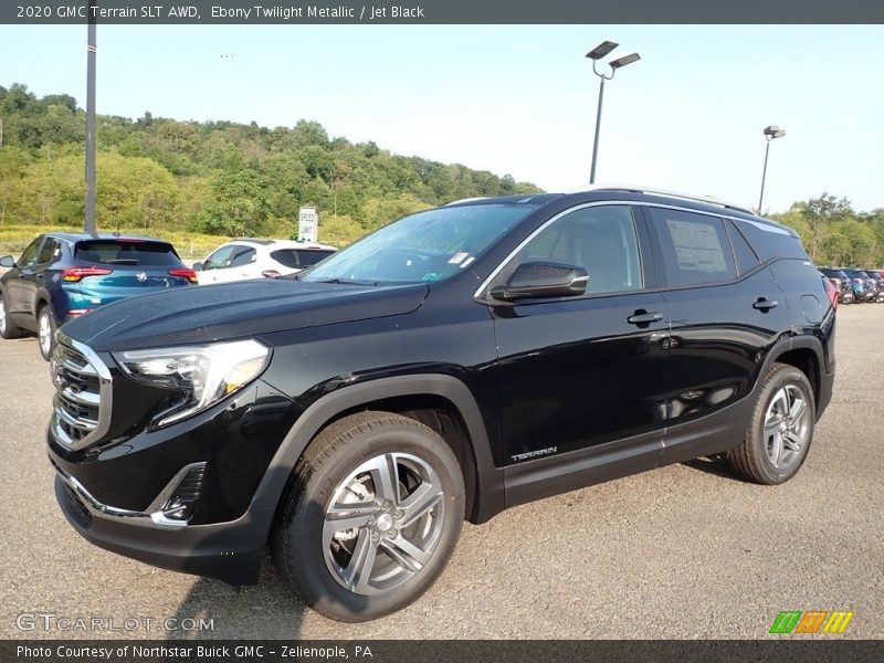 Ebony Twilight Metallic / Jet Black 2020 GMC Terrain SLT AWD