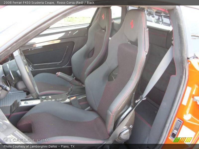 Rosso Corsa (Red) / Black 2008 Ferrari F430 Scuderia Coupe