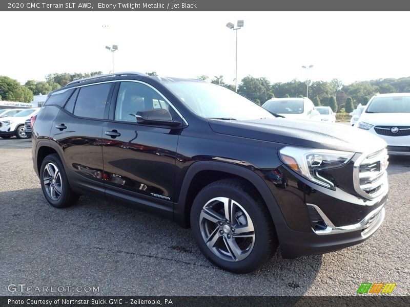 Ebony Twilight Metallic / Jet Black 2020 GMC Terrain SLT AWD