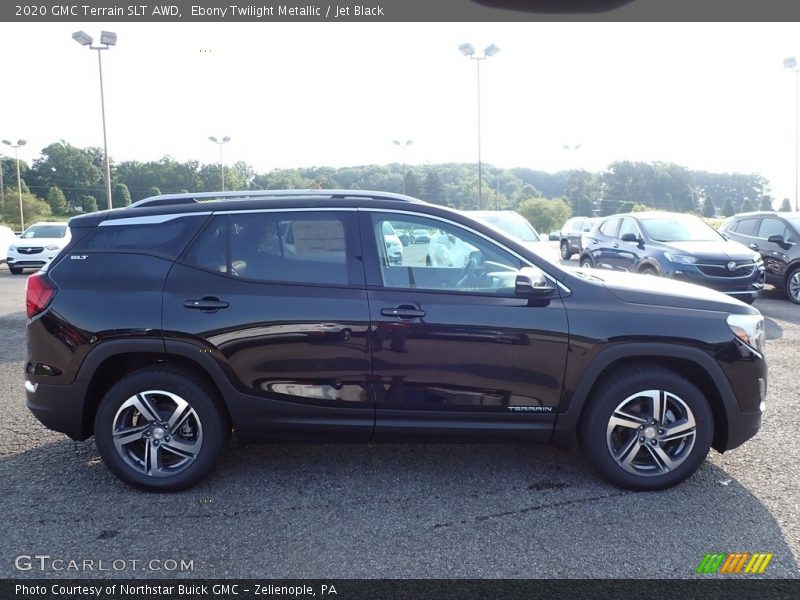 Ebony Twilight Metallic / Jet Black 2020 GMC Terrain SLT AWD