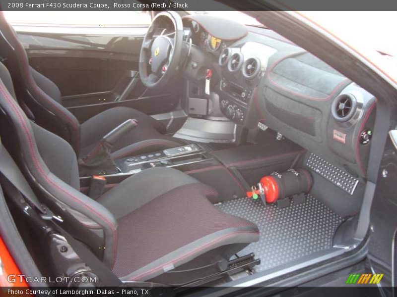 Rosso Corsa (Red) / Black 2008 Ferrari F430 Scuderia Coupe
