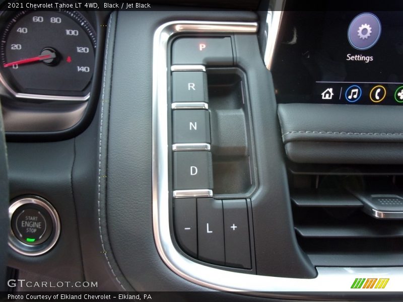 Black / Jet Black 2021 Chevrolet Tahoe LT 4WD
