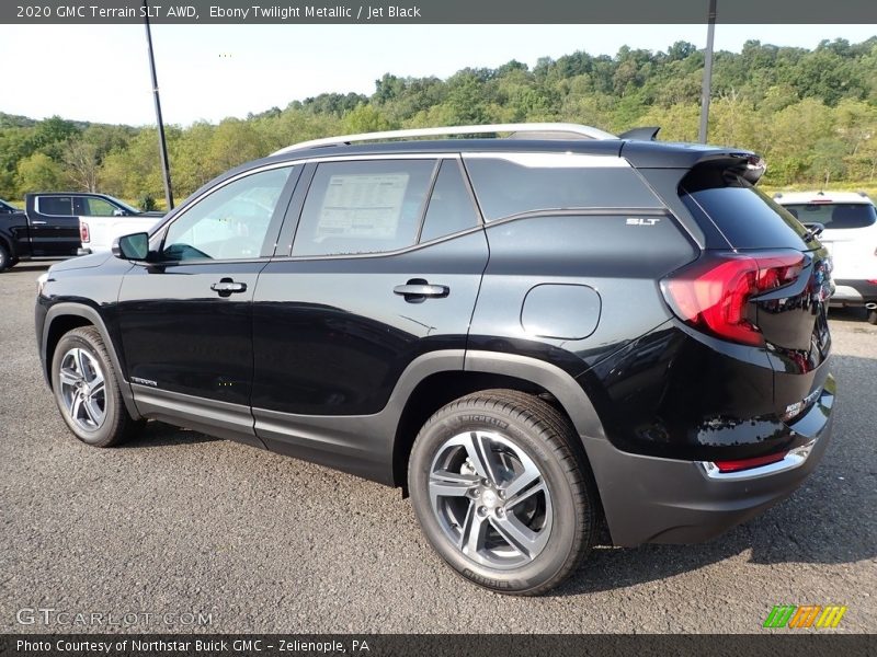 Ebony Twilight Metallic / Jet Black 2020 GMC Terrain SLT AWD