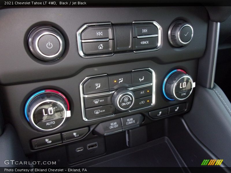 Black / Jet Black 2021 Chevrolet Tahoe LT 4WD