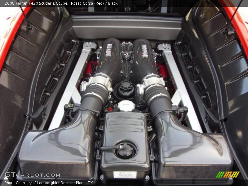 Rosso Corsa (Red) / Black 2008 Ferrari F430 Scuderia Coupe