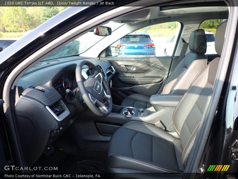 Ebony Twilight Metallic / Jet Black 2020 GMC Terrain SLT AWD